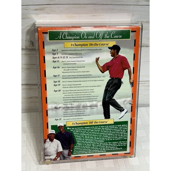 1998 SEALED! Tiger Woods collectable Wheaties box Limited Edition Inaugural Box - Picture 3 of 10